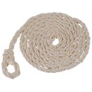 Viehtransportstricke, beige/weiß mit kl. Schlaufe