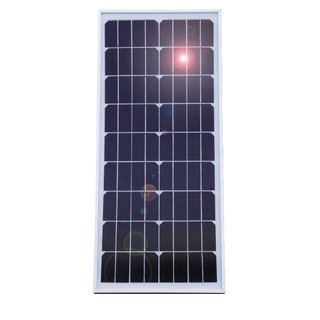 Monokristallines Solarmodul 20 W mit Halteblech
