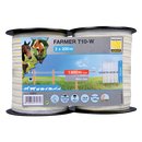 2er Pack Band 10mm, weiss