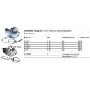 Unterlenker-Fangprofil, Kat. 2-3, verzinkt