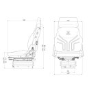 Grammer Sitz Compacto Comfort W PVC MSG 93/721