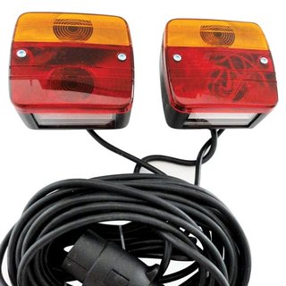 magnetischer Anhängerrückleuchte 7.5M Kabel(Glühbirne)