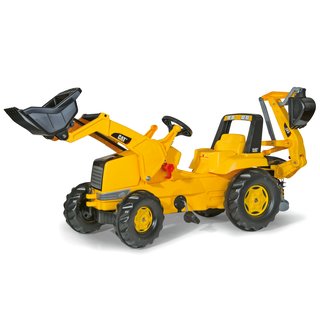 CAT Trac mit Frontlader und Heckbagger